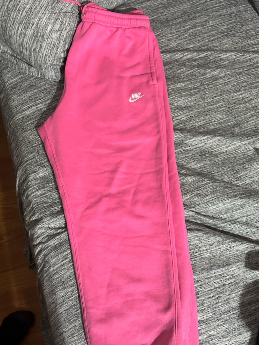 Nike mens Hot Pink Fleece Joggers